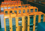 Figure 1. Proline cabinets for control and regulation equipment at SLS